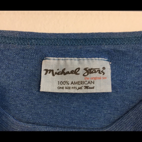 NWOT Michael Stars ⭐️ Blue TubeTop- OS Fits Most - Picture 3 of 6